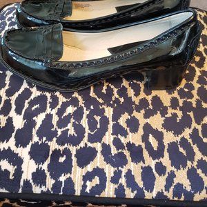 Michael Kors black loafer shoe